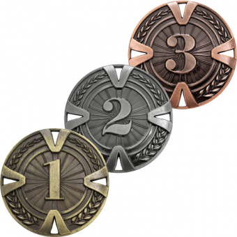 Комплект медалей Индоманка (3 медали)