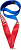 Лента для медали РОССИЯ (размер: 25 цвет: триколор РФ)